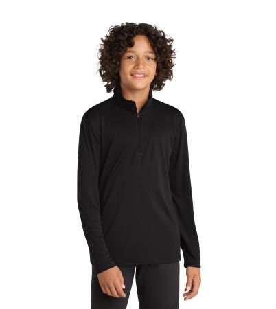 Sport-Tek  ®  Youth PosiCharge  ®  Competitor    1/4-Zip Pullover. YST357