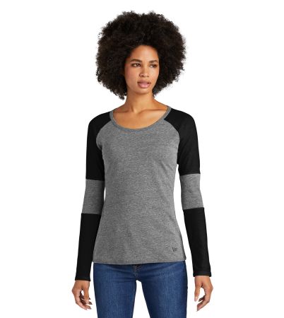 New Era  ®  Ladies Tri-Blend Performance Baseball Tee. LNEA132