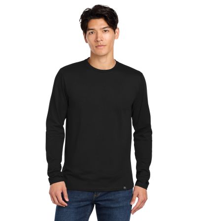 New Era  ®  Heritage Blend Long Sleeve Crew Tee. NEA102