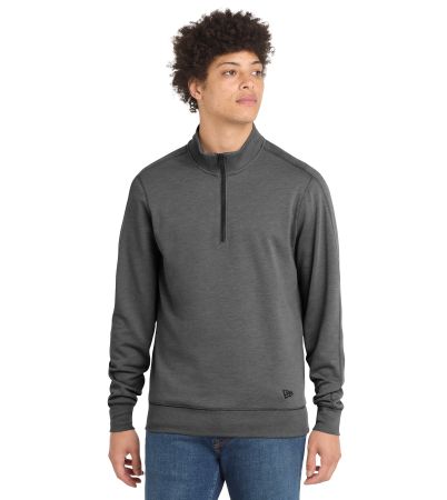 New Era  ®  Tri-Blend Fleece 1/4-Zip Pullover. NEA512