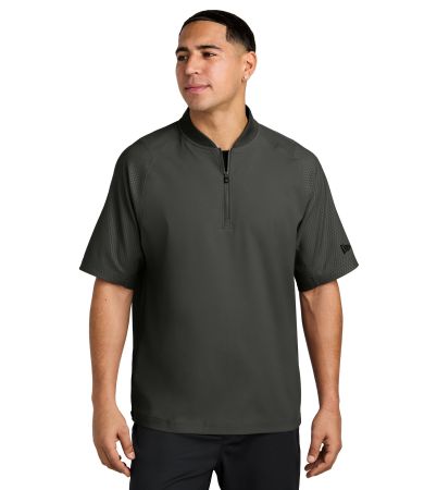 New Era  ®  Cage Short Sleeve 1/4-Zip Jacket. NEA600