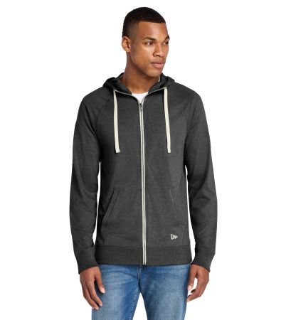 New Era  ®  Sueded Cotton Blend Full-Zip Hoodie. NEA122