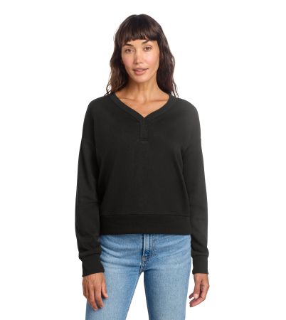 District ® Women's Perfect Tri ® Fleece V-Neck Sweatshirt DT1312