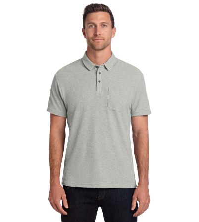 Port Authority ® C-FREE ® Cotton Blend Pique Pocket Polo K868