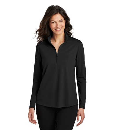 Port Authority ® Women's Dry Zone ® UV Micro-Mesh 1/4-Zip LK112
