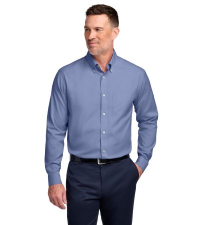 Brooks Brothers ® Tall Wrinkle-Free Stretch Pinpoint Shirt TBB18000