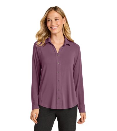 Port Authority ® Women's Luxe Knit Button Tunic LK5602