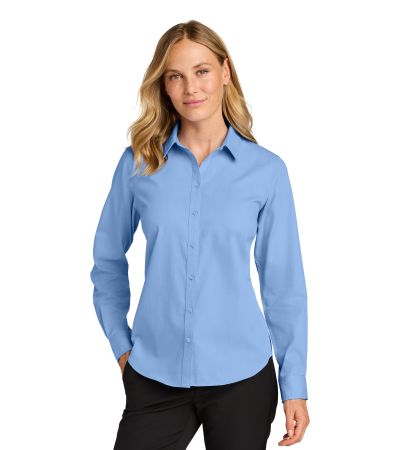 Port Authority ® Women's Long Sleeve Nailhead Easy Care Shirt LW816