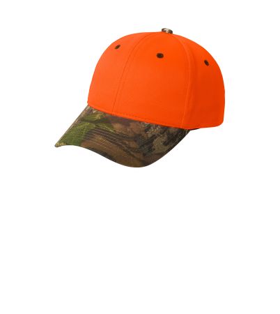 Port Authority ® Enhanced Visibility Cap with Camo Brim. C804