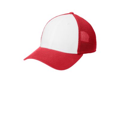 New Era ®  Snapback Contrast Front Mesh Cap. NE204