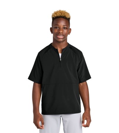 Sport-Tek ®  Youth Repeat 1/2-Zip Short Sleeve Jacket YJST489