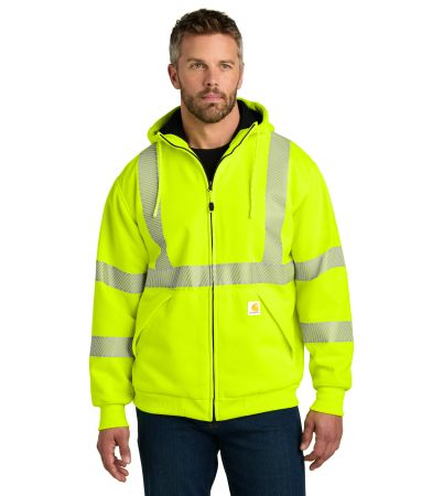 Carhartt ®  ANSI 107 Class 3 Lined Full-Zip Sweatshirt CT104988