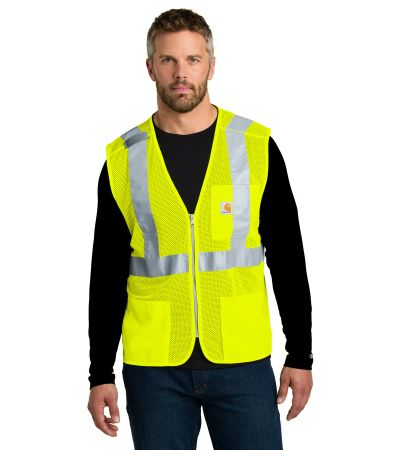 Carhartt ®  ANSI Class 2 Mesh Zip-Front Vest CT106171