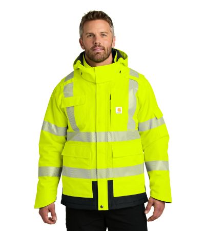 Carhartt ®  ANSI 107 Class 3 Waterproof Heavyweight Insulated Jacket CT106694
