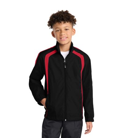 Sport-Tek ®  Youth Colorblock Raglan Jacket. YST60
