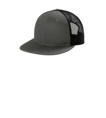 Port Authority ® Snapback Flat Bill Trucker Cap C407