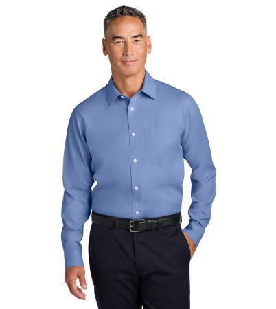 Brooks Brothers ® Wrinkle-Free Stretch Pinpoint Spread Collar Shirt BB18012