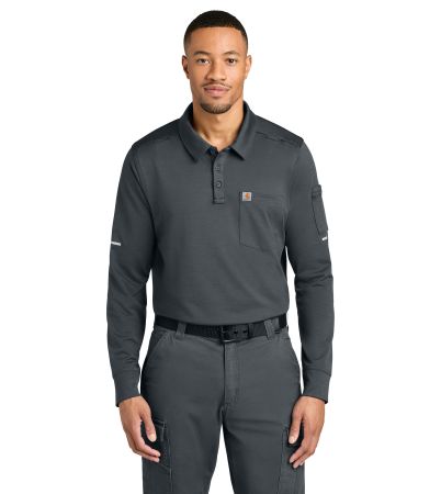 Carhartt ®  FLD & RSCU Long Sleeve Polo CTC16129