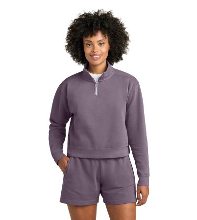 Comfort Colors ® Women's Mid-Length 1/4-Zip Sweatshirt 1580L