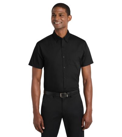 Port Authority ®  Short Sleeve Carefree Poplin Shirt. W101