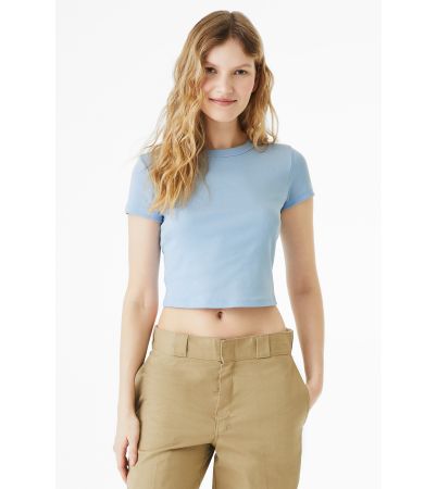 BELLA+CANVAS ® Women's Micro Rib Baby Tee BC1010