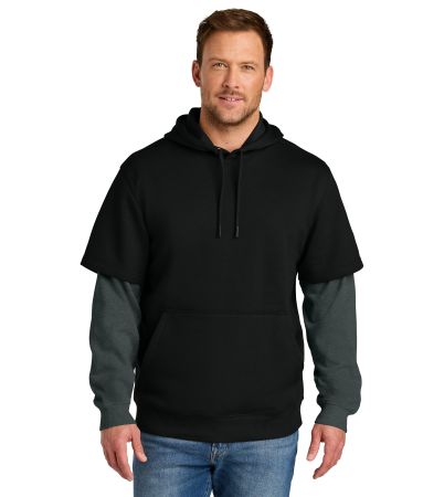 CornerStone ® Tough Fleece Layered Hoodie CSF632