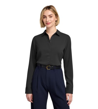 Brooks Brothers ® Women's Full-Button Satin Blouse BB18007