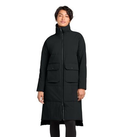 MiiR ®  Women's Sashiko Stretch Puffy Long Jacket MRAW445