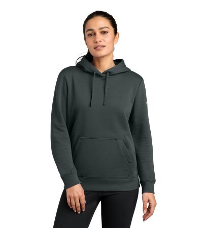 Nike Women's Club Fleece Sleeve Swoosh Pullover Hoodie NKFD9889