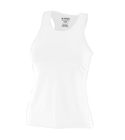 Augusta Sportswear Ladies Poly/Spandex Solid Racerback Tank 1202
