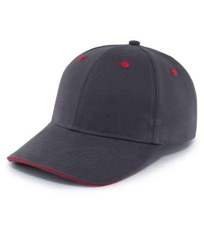 Pacific Headwear Brushed Twill Cap With Sandwich Bill 121C