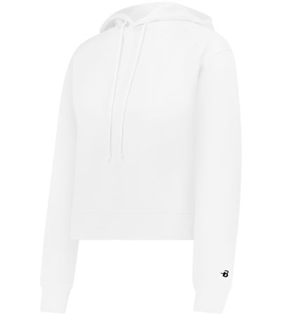 Badger Sport LADIES ATHLETIC FLEECE CROP HOODIE 126100