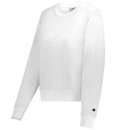 Badger Sport LADIES ATHLETIC FLEECE CROP CREW 126300