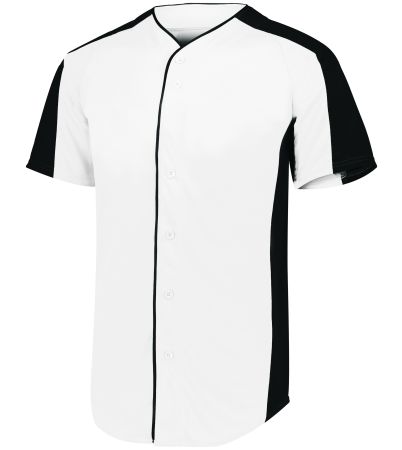 Augusta Sportswear Youth Full-Button Baseball Jersey 1656