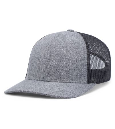Pacific Headwear Melange Heather Low-Profile Trucker 210C