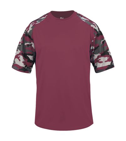 Badger Sport YOUTH CAMO SPORT TEE 214100