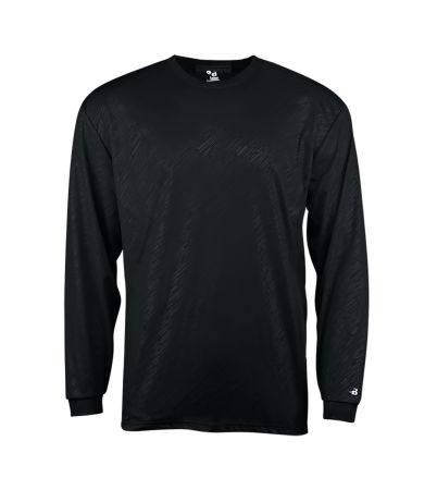 Badger Sport LINE EMBOSSED YOUTH L/S TEE 214500