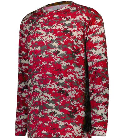 Badger Sport YOUTH DIGITAL LONG SLEEVE TEE 218400
