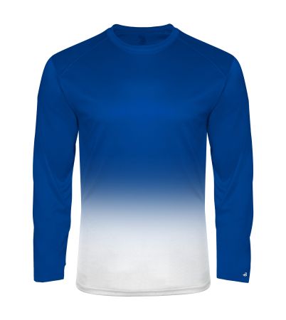 Badger Sport OMBRE L/S YOUTH TEE 220400