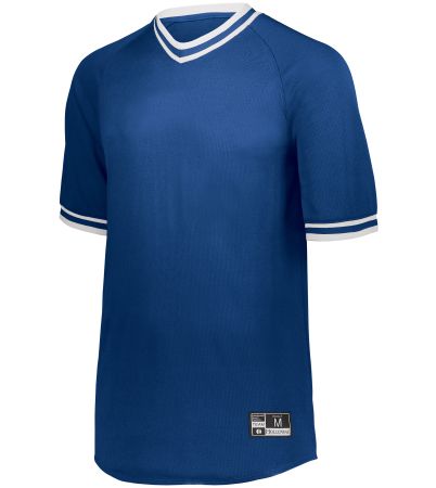 Holloway Youth Retro V-Neck Baseball Jersey 221221