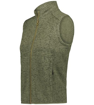 Holloway Ladies Alpine Sweater Fleece Vest 223742
