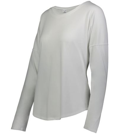 Augusta Sportswear Ladies Lux Tri-Blend Long Sleeve Tee 3077