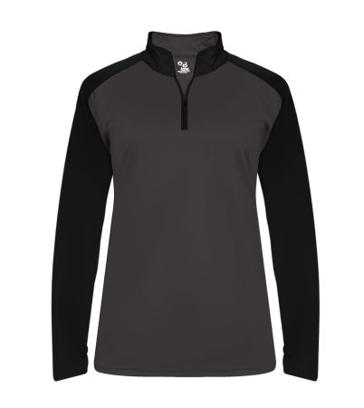 Badger Sport LADIES ULTIMATE SOFTLOCK™ 1/4 ZIP PULLOVER 400800