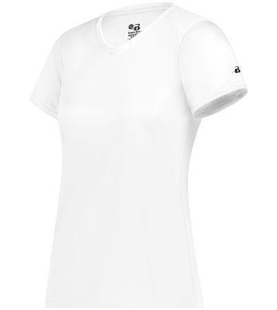 Badger Sport LADIES ULTIMATE SOFTLOCK™ V-NECK TEE 406200