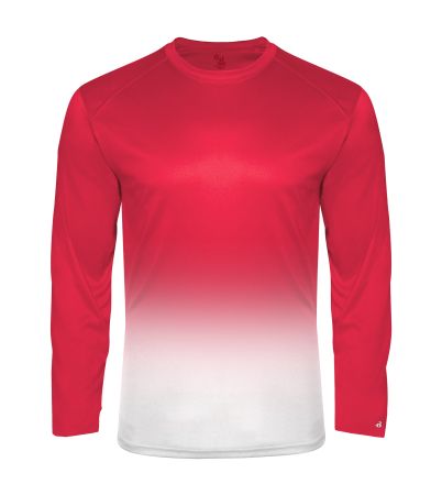 Badger Sport OMBRE L/S TEE 420400