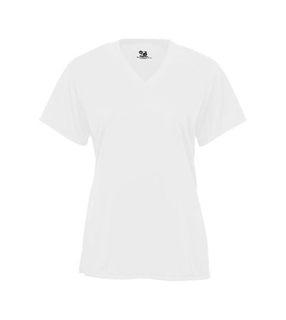Badger Sport LADIES TRI-BLEND V-NECK TEE 496200