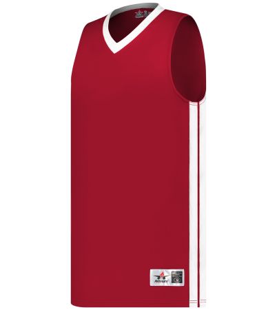 Alleson Athletic YOUTH SINGLE-PLY BASKETBALL JERSEY 538JY