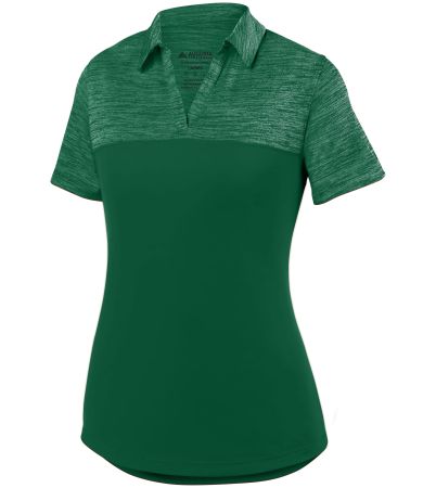Augusta Sportswear Ladies Shadow Tonal Heather Polo 5413