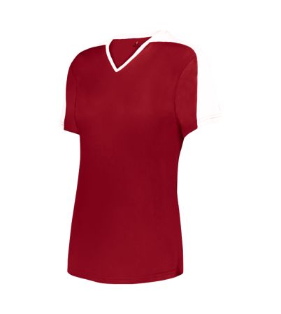 Alleson Athletic GIRLS V-NECK SOFTBALL JERSEY 558VG