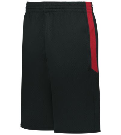 Alleson Athletic SINGLE-PLY REVERSIBLE BASKETBALL SHORTS 589PSP